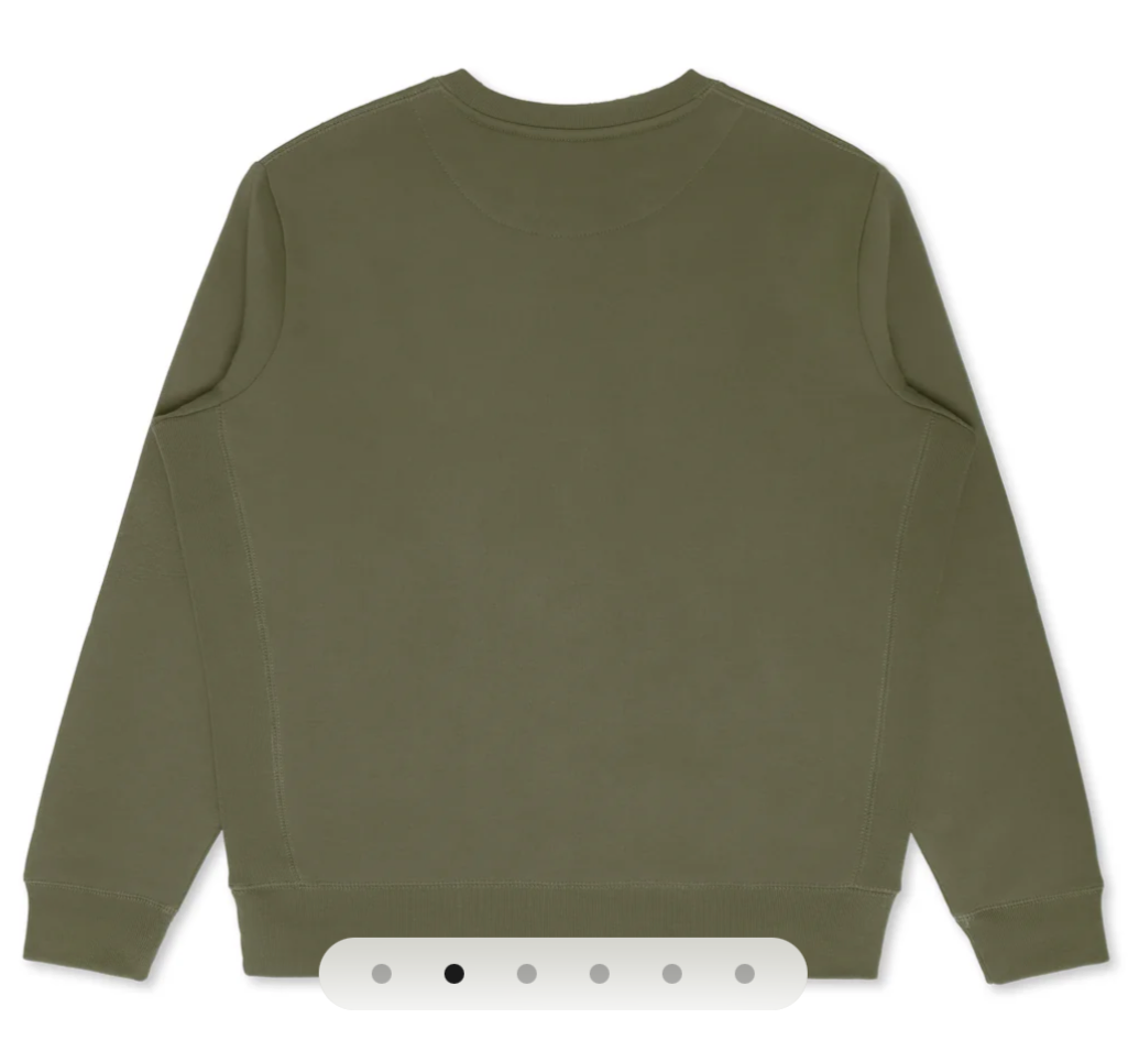 Organic Cotton Crewneck Sweatshirt